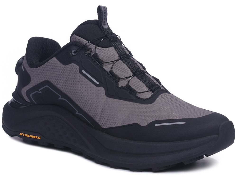 C3818-10 Сер 41-1,42-2,43-2,44-2,45-1 Strobbs П/ботинки Актив.отдых Кроссовки Текстиль, Текстиль, ЭВА,Резина,ТПУ вставка В/О Муж