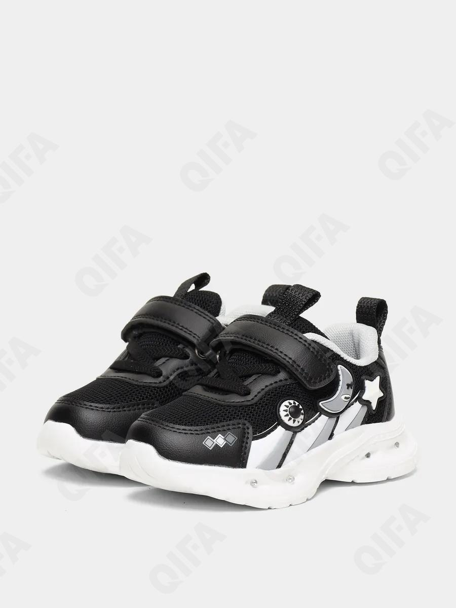 RC51_2601886_25 Чёр МОНО 25-10 Boys and Girls П/ботинки Актив.отдых Кроссовки Иск.мат, Текстиль, ЭВА (EVA-Этиленвинилацетат) В/О Муж