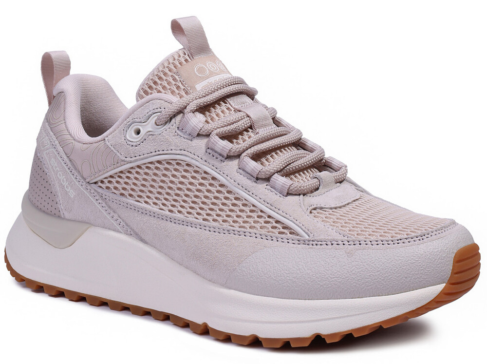 F7802-9 Пудровый 36-1,37-1,38-2,39-2,40-1,41-1 Strobbs П/ботинки Актив.отдых Кроссовки Иск.мат, Текстиль, ЭВА,Резина,ТПУ вставка В/О жен