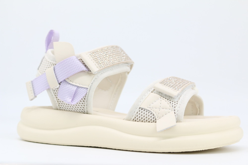 33925п-2 Беж 28-1,29-1,30-1,31-1,32-1 Kapika Туфли Повсед Сандалии Иск.мат, Кожподклад, ПУ (полиуретан) Лето жен