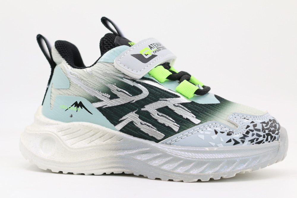 71565-1 серый-черный 23-1,24-1,25-1,26-1,27-1 Kapika П/ботинки Актив.отдых Кроссовки Иск.мат, Текстиль, ЭВА В/О Муж