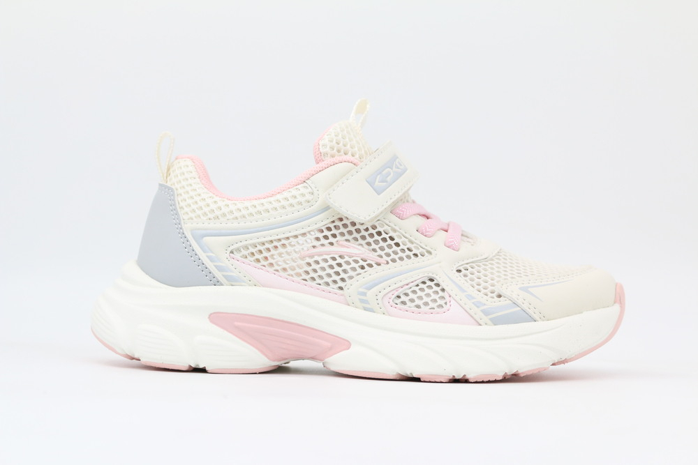 731243н-1 белый-розовый 32-1,33-1,34-1,35-1,36-1 Kapika П/ботинки Актив.отдых Кроссовки Иск.мат, Без подклада, ЭВА/ТЭП Лето жен