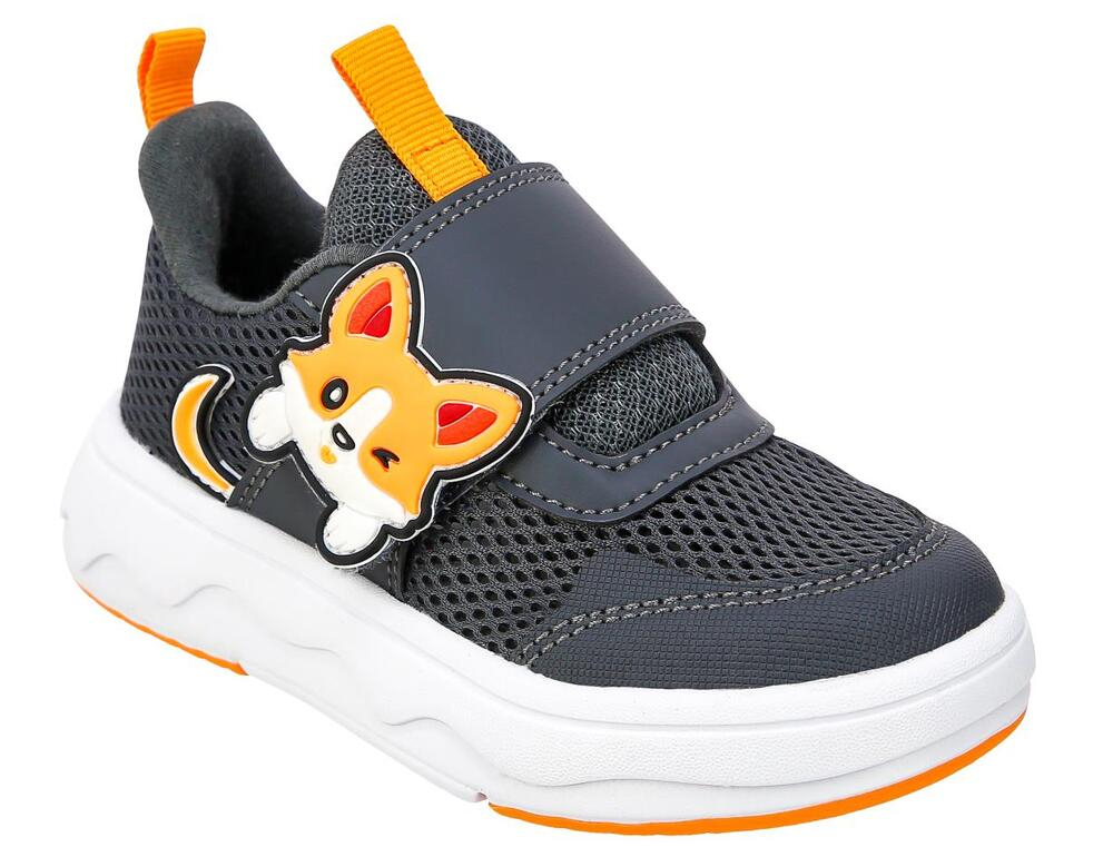 KUV_2552_grey 23-1,24-1,25-1,26-1,27-1 Kedberry П/ботинки Актив.отдых Кроссовки Иск.мат, Без подклада, ЭВА Лето Муж