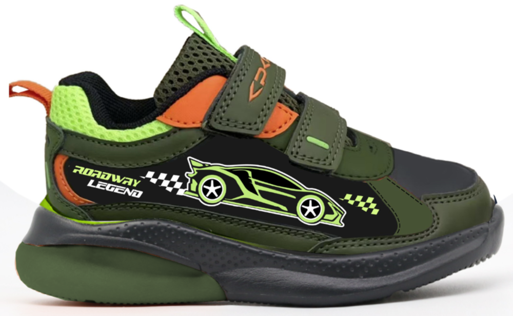 721219-1 хаки 26-1,27-1,28-1,29-1,30-1 Kapika П/ботинки Актив.отдых Кроссовки Иск.мат, Текстиль, ЭВА/ТЭП В/О Муж