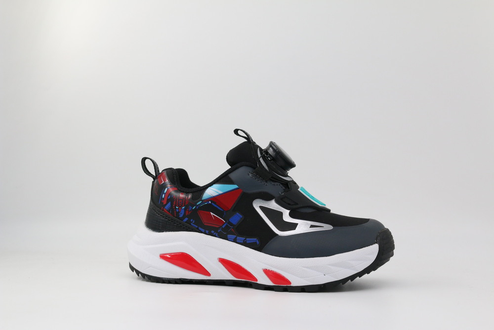 721248с-2 черный-красный 26-1,27-1,28-1,29-1,30-1 Kapika П/ботинки Актив.отдых Кроссовки Softshell, Текстиль, ЭВА/ТЭП/ТПУ В/О Муж