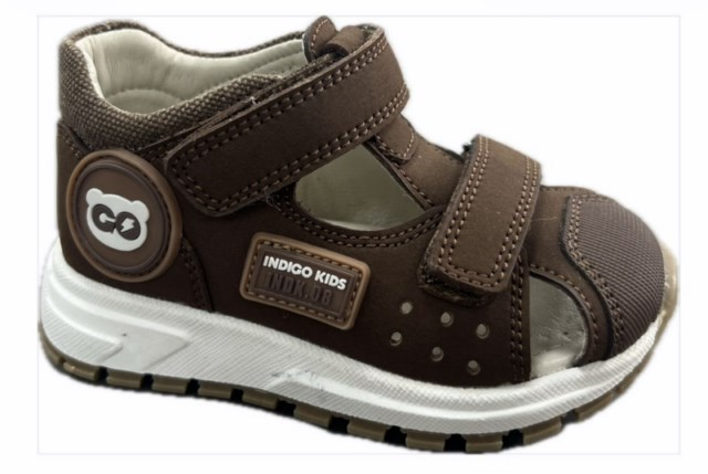 15-245C Кор 27-2,28-2,29-2,30-2,31-2,32-2 Indigo kids П/ботинки Повсед Сандалеты Нат.кожа, Кожподклад, ТЭП Лето Муж