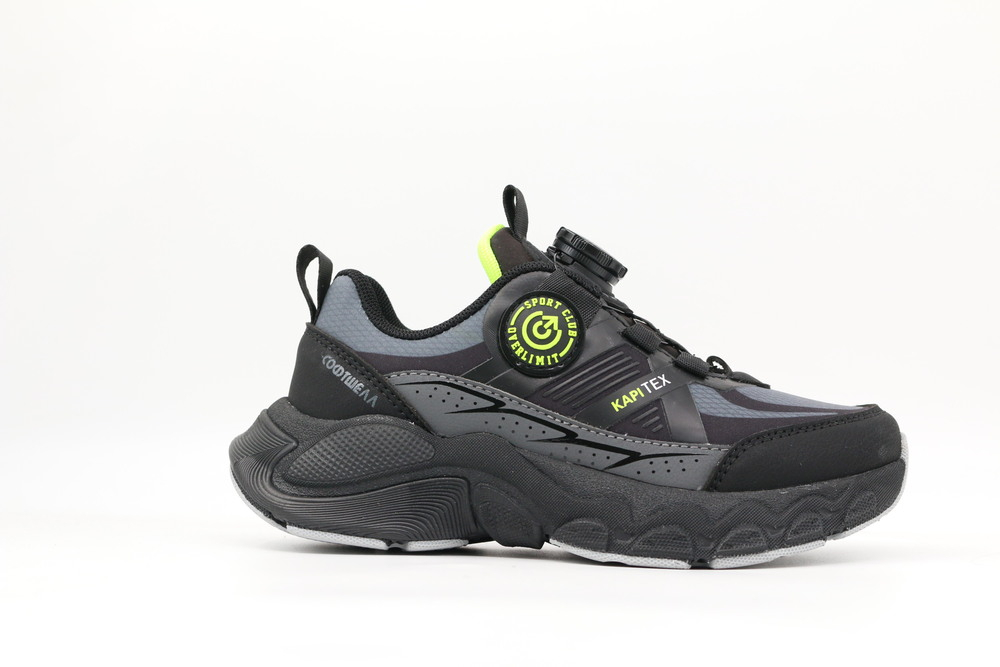 731283с-1 Чёр 31-1,32-1,33-1,34-1,35-1 Kapika П/ботинки Актив.отдых Кроссовки Softshell, Текстиль, ЭВА/ТПУ В/О Муж