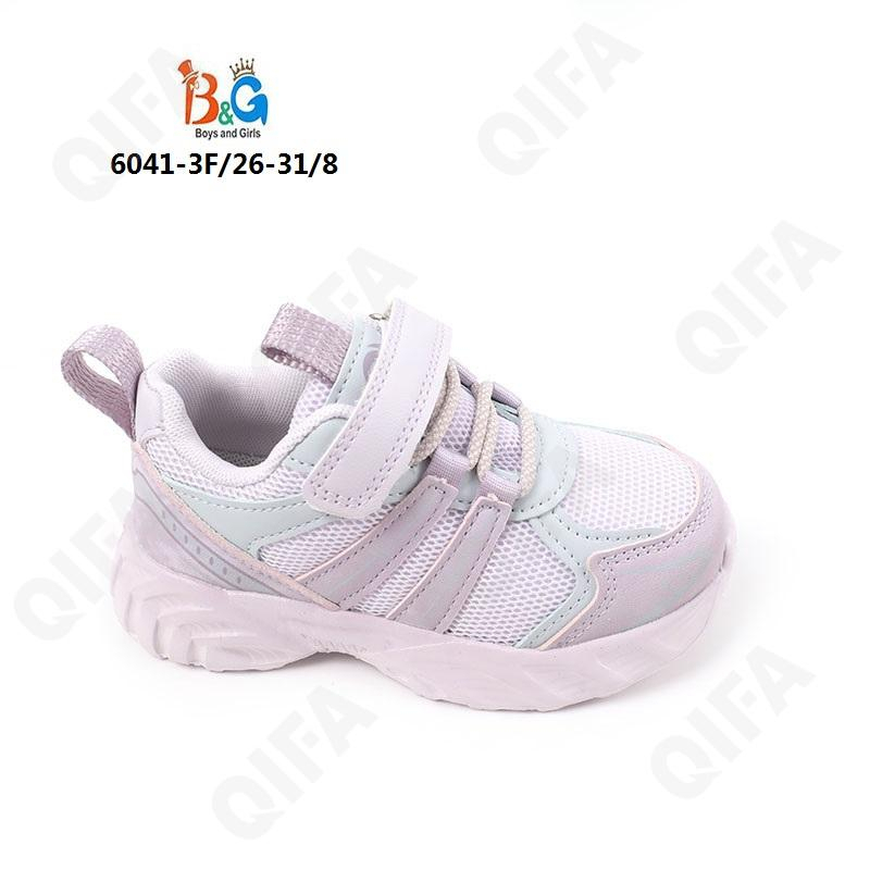 RC51_6041-3F светло-фиолетовый 26-1,27-1,28-2,29-2,30-1,31-1 Boys and Girls П/ботинки Актив.отдых Кроссовки Иск.мат, Текстиль, ЭВА (EVA-Этиленвинилаце