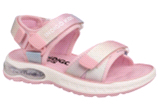 22-575A Роз 28-2,29-2,30-2,31-2,32-2,33-2 Indigo kids Туфли Актив.отдых Сандалии Иск.мат, Текстиль, Полиуретан / ТЭП Лето жен