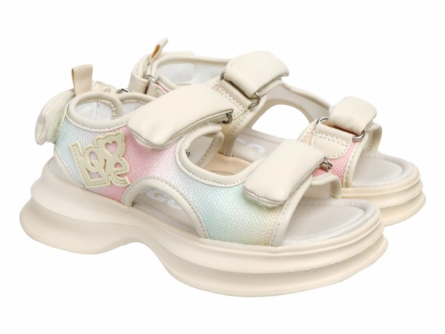 23-541A Беж 33-2,34-2,35-2,36-2,37-2 Indigo kids Туфли Повсед Сандалии Иск.мат, Иск.кожа, ЭВА Лето жен