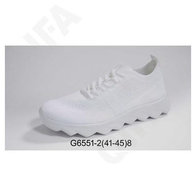 CC5772_G6551-2 Бел 41-1,42-2,43-2,44-2,45-1 LIBANG П/ботинки Повсед Слипоны Текстиль, Без подклада, ПВХ Лето жен