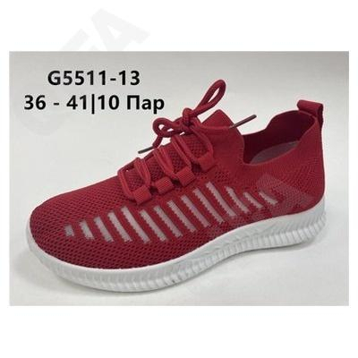 CC5772_G5511-13 Крас 36-1,37-2,38-2,39-2,40-2,41-1 LIBANG П/ботинки Актив.отдых Кроссовки Текстиль, Без подклада, ПВХ Лето Муж