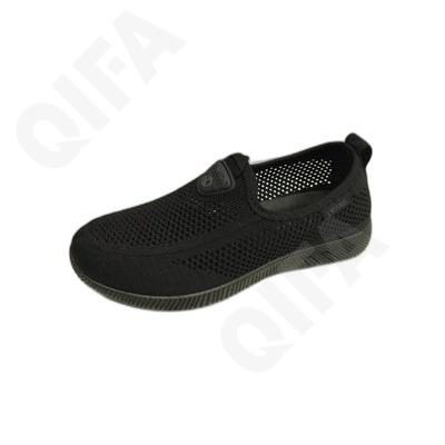 CC5772_B5553-91 Чёр 36-1,37-2,38-2,39-2,40-2,41-1 LIBANG П/ботинки Актив.отдых Слипоны Текстиль, Без подклада, ПВХ Лето Муж