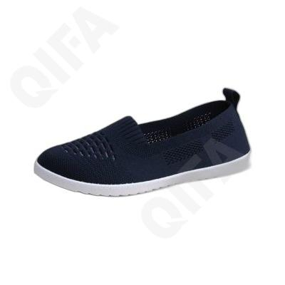 CC5772_B5549-7 Син 36-1,37-1,38-2,39-2,40-1,41-1 LIBANG Туфли Повсед Балетки Текстиль, Без подклада, ПВХ Лето жен