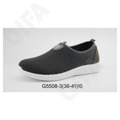 CC5772_G5508-3 Сер 36-1,37-2,38-2,39-2,40-2,41-1 LIBANG П/ботинки Актив.отдых Слипоны Текстиль, Без подклада, ПВХ Лето Муж
