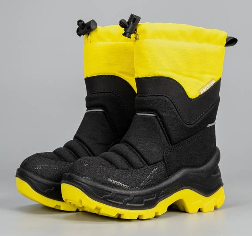 2-2233-E05-01 Жёл МОНО 27-10 Nordman T-REX П/сапоги Повсед Дутики Иск.мат, Байка/Флис, ПУ, ТПУ (100% ПУ, 100% ТПУ) Зима Муж