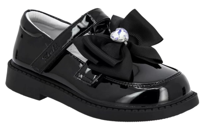 RYD_23501-03_black 29-1,30-2,31-3,32-2,33-2,34-2 Kedberry Туфли Школа T-STRAP Иск.мат, Кожподклад, ТЭП Лето жен
