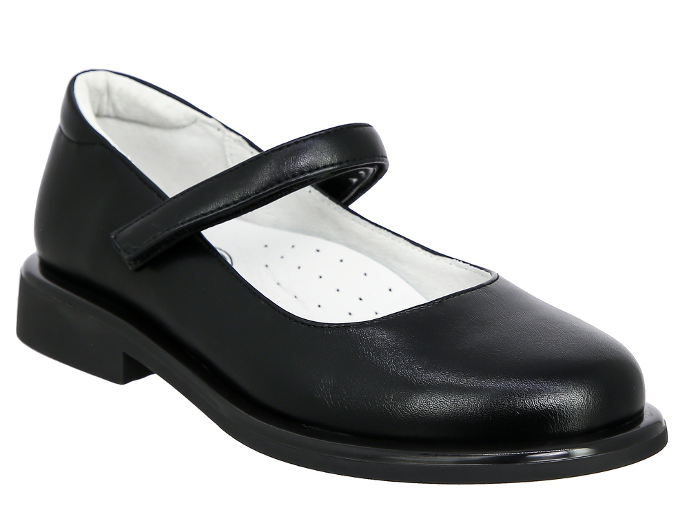 TWU_590-223_black_K 31-1,32-1,33-1,34-1,35-1,36-1 Kedberry Туфли Школа Mary Jane Иск.мат, Кожподклад, Резина Лето жен